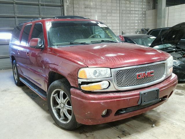 1GKFK66U11J195625 - 2001 GMC DENALI XL RED photo 1