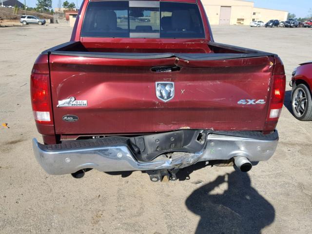 3C6RR7LT5GG207847 - 2016 RAM 1500 SLT RED photo 9