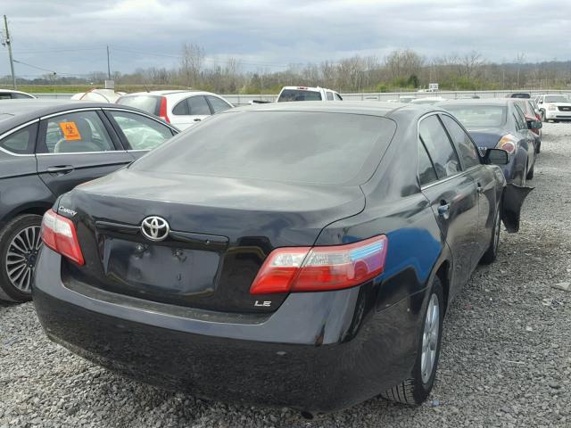 4T1BE46K77U565547 - 2007 TOYOTA CAMRY NEW BLACK photo 4