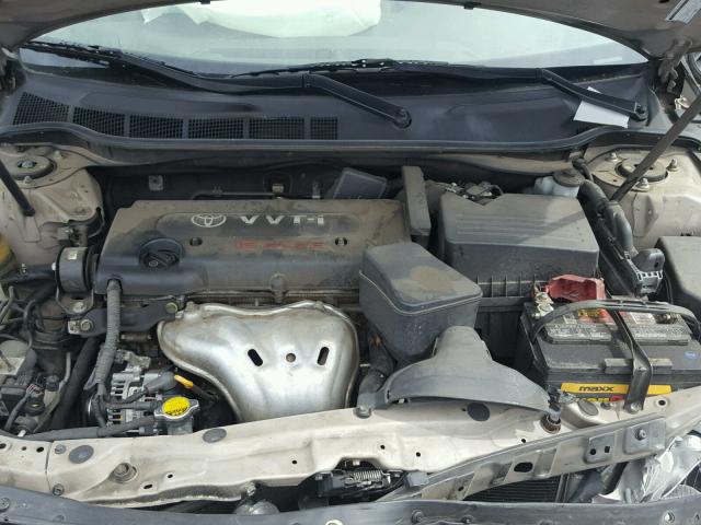 4T1BE46K77U565547 - 2007 TOYOTA CAMRY NEW BLACK photo 7