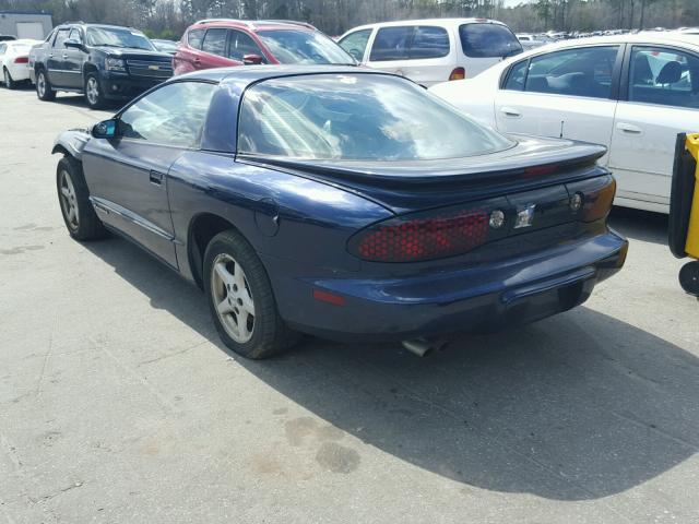 2G2FS22K3X2200835 - 1999 PONTIAC FIREBIRD BLUE photo 3