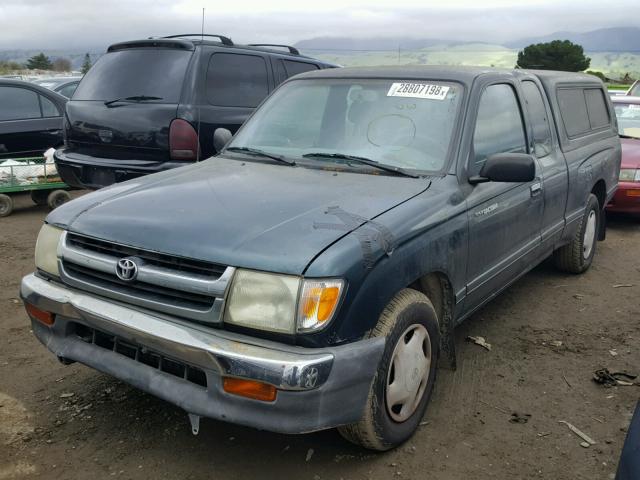 4TAVL52N3WZ020472 - 1998 TOYOTA TACOMA XTR GREEN photo 2