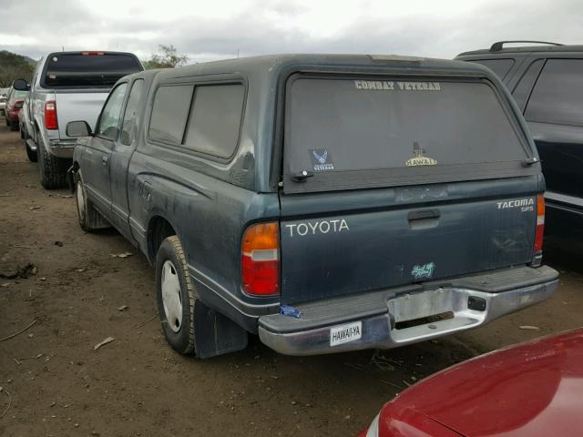 4TAVL52N3WZ020472 - 1998 TOYOTA TACOMA XTR GREEN photo 3