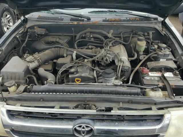 4TAVL52N3WZ020472 - 1998 TOYOTA TACOMA XTR GREEN photo 7