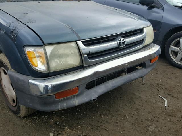 4TAVL52N3WZ020472 - 1998 TOYOTA TACOMA XTR GREEN photo 9