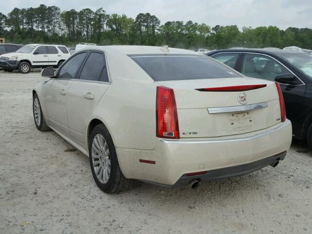 1G6DJ5EV4A0123837 - 2010 CADILLAC CTS PERFOR Beżowy zdjęcie 3