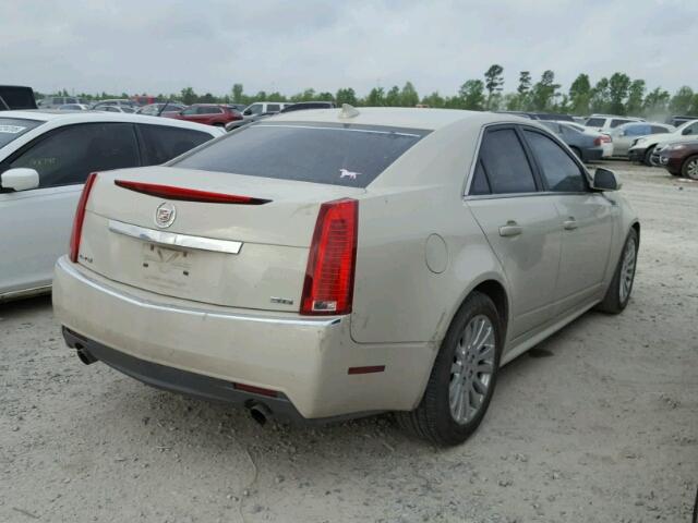 1G6DJ5EV4A0123837 - 2010 CADILLAC CTS PERFOR Beżowy zdjęcie 4