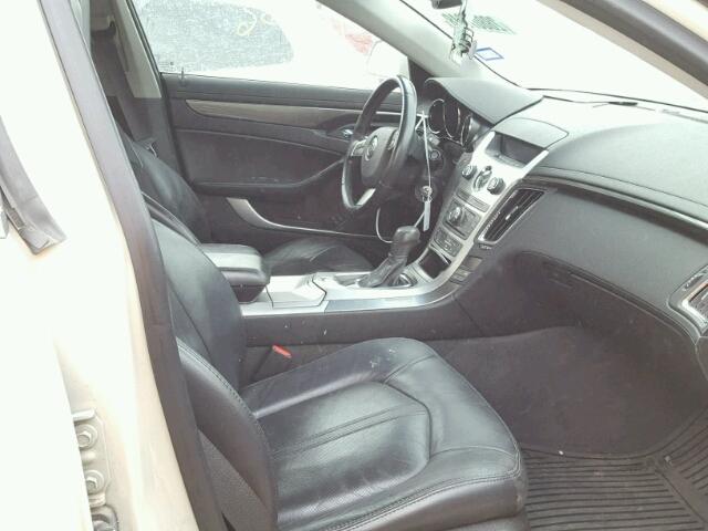 1G6DJ5EV4A0123837 - 2010 CADILLAC CTS PERFOR Beżowy zdjęcie 5