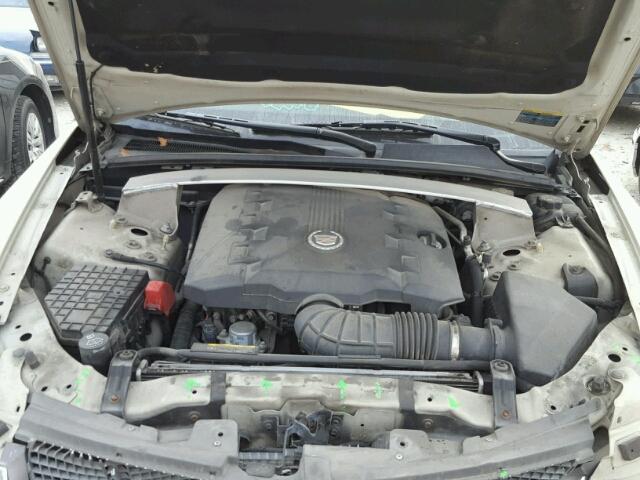 1G6DJ5EV4A0123837 - 2010 CADILLAC CTS PERFOR Beżowy zdjęcie 7