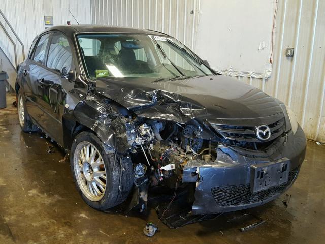 JM1BK343351288381 - 2005 MAZDA 3 HATCHBAC GRAY photo 1