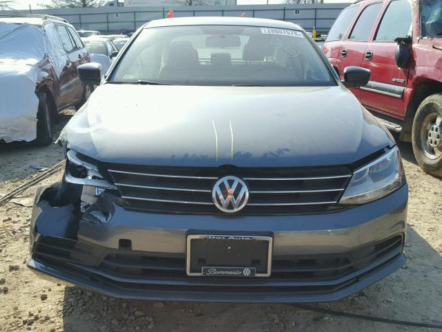 3VW1K7AJ4FM319631 - 2015 VOLKSWAGEN JETTA BASE 灰色 照片 7