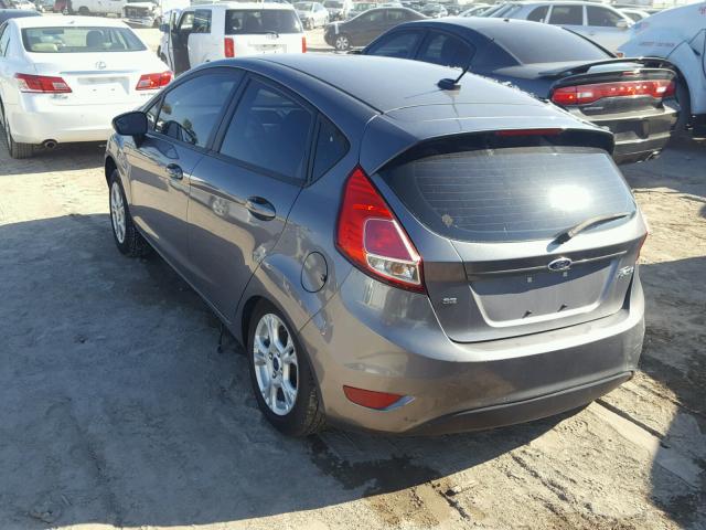 3FADP4EJ9EM195595 - 2014 FORD FIESTA SE GRAY photo 3