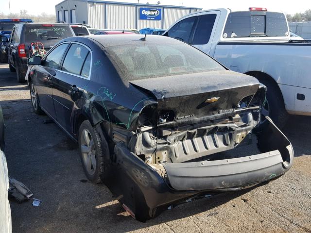 1G1ZC5E13BF227852 - 2011 CHEVROLET MALIBU 1LT BLACK photo 3