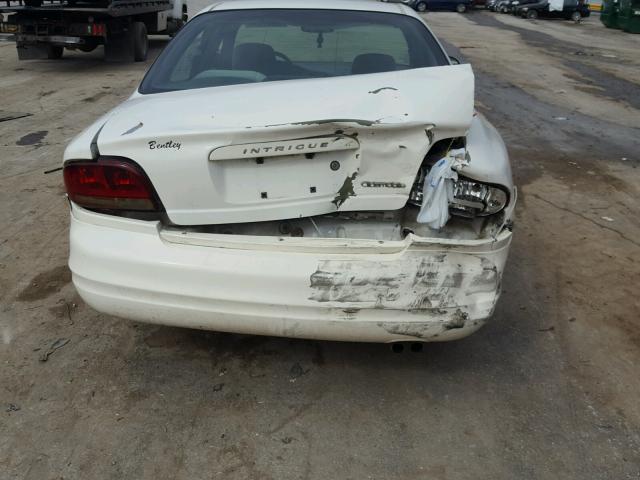 1G3WH52H01F168383 - 2001 OLDSMOBILE INTRIGUE G WHITE photo 9