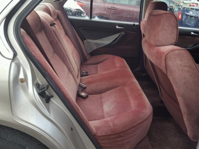 JHMCB7655MC064895 - 1991 HONDA ACCORD LX TAN photo 6