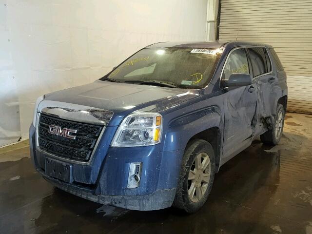 2CTFLREC5B6471357 - 2011 GMC TERRAIN SL BLUE photo 2