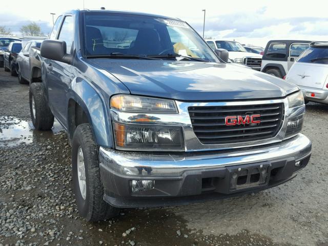 1GTDT19E478185064 - 2007 GMC CANYON GREEN photo 1