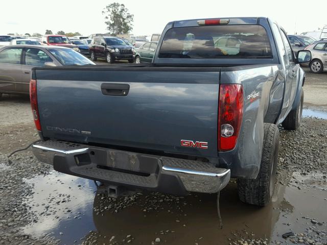 1GTDT19E478185064 - 2007 GMC CANYON GREEN photo 4