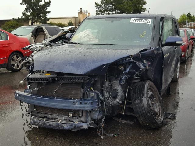 JTLZE4FE1FJ073758 - 2015 TOYOTA SCION XB ლურჯი ფოტო 2