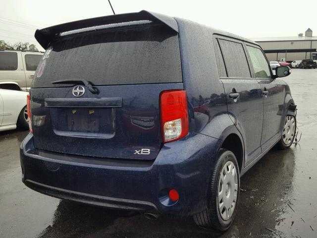 JTLZE4FE1FJ073758 - 2015 TOYOTA SCION XB ლურჯი ფოტო 4