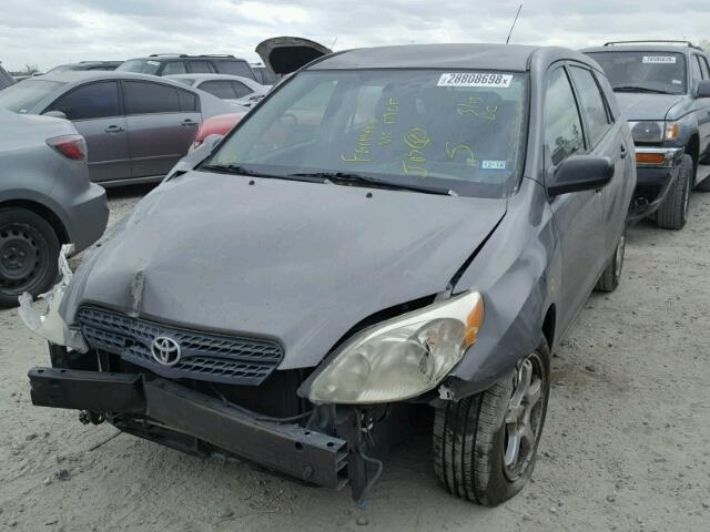 2T1KR30E48C700343 - 2008 TOYOTA COROLLA MA GRAY photo 2