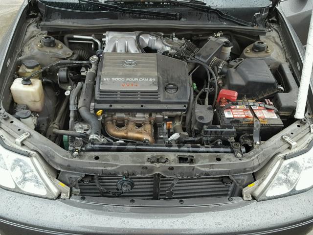 4T1BF28B43U320214 - 2003 TOYOTA AVALON XL GRAY photo 7