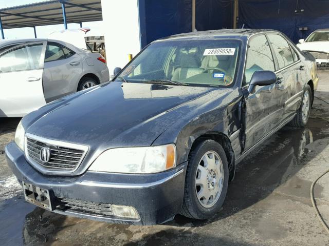 JH4KA96583C000567 - 2003 ACURA 3.5RL GRAY photo 2