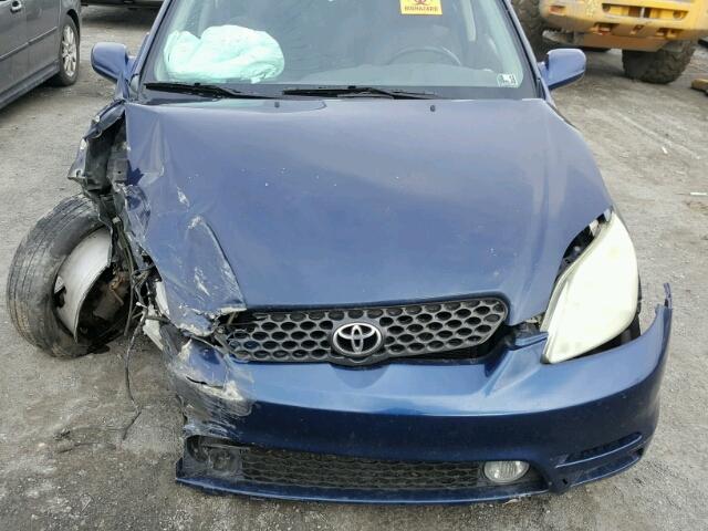 2T1KR32E83C029944 - 2003 TOYOTA COROLLA MA BLUE photo 7