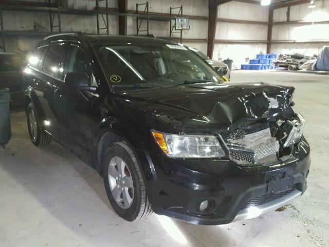 3C4PDDBG9CT136154 - 2012 DODGE JOURNEY SX BLACK photo 1