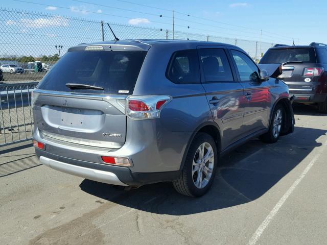 JA4AZ3A36FZ005089 - 2015 MITSUBISHI OUTLANDER GRAY photo 4