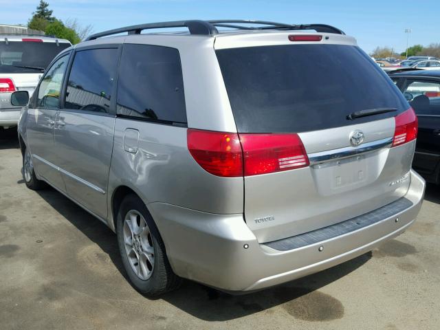 5TDZA22C34S078427 - 2004 TOYOTA SIENNA XLE SILVER photo 3