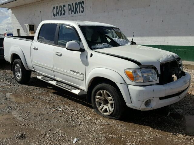 5TBET38175S473502 - 2005 TOYOTA TUNDRA DOU WHITE photo 1