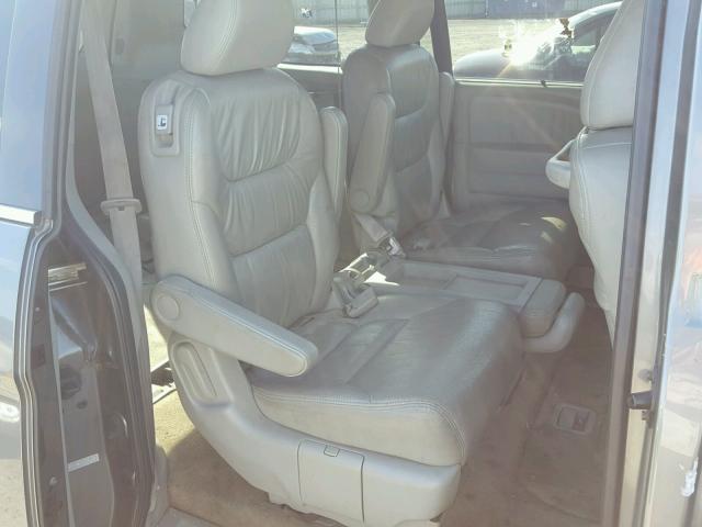 5FNRL38607B427084 - 2007 HONDA ODYSSEY EX GRAY photo 6