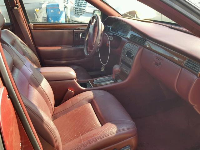 1G6KY5296VU807054 - 1997 CADILLAC SEVILLE ST RED photo 5