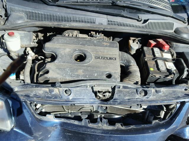 JS2YA413485101143 - 2008 SUZUKI SX4 BASE BLUE photo 7