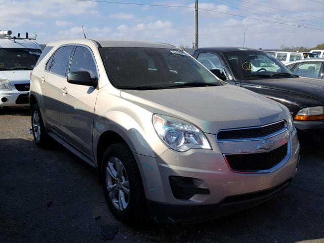 2GNALBEK4C6349988 - 2012 CHEVROLET EQUINOX LS GOLD photo 1