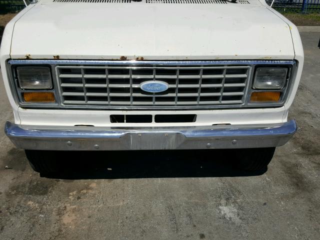 1FDKE30L2EHA85224 - 1984 FORD E350 WHITE photo 7