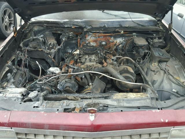 3GCCW80H3FS921470 - 1985 CHEVROLET EL CAMINO BLUE photo 7