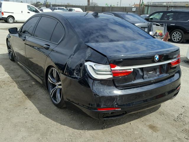 WBA7E2C5XGG548220 - 2016 BMW 740 I BLACK photo 3