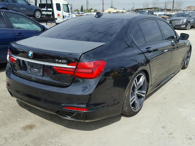 WBA7E2C5XGG548220 - 2016 BMW 740 I BLACK photo 4