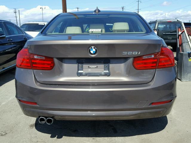 WBA3C1C57DF443747 - 2013 BMW 328 I SULE BROWN photo 9