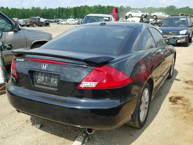 1HGCM82686A005548 - 2006 HONDA ACCORD EX BLACK photo 4