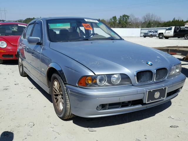 WBADT63482CH94046 - 2002 BMW 530 I AUTO BLUE photo 1