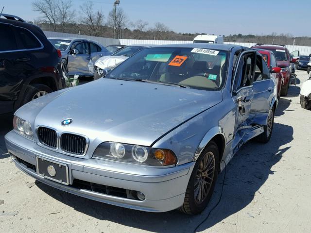 WBADT63482CH94046 - 2002 BMW 530 I AUTO BLUE photo 2