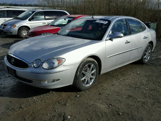 2G4WE567651206041 - 2005 BUICK LACROSSE C SILVER photo 2