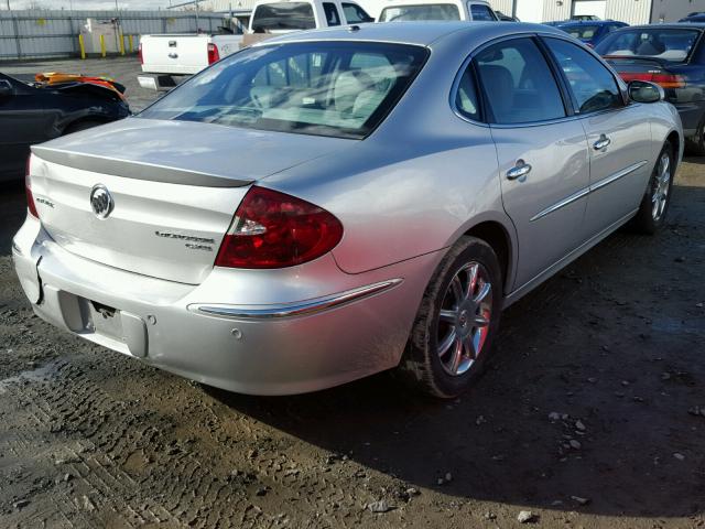 2G4WE567651206041 - 2005 BUICK LACROSSE C SILVER photo 4