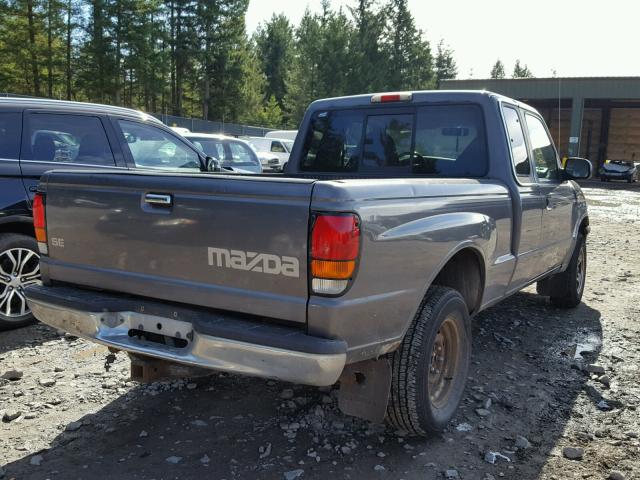 4F4YR16C4WTM44321 - 1998 MAZDA B2500 CAB GRAY photo 4