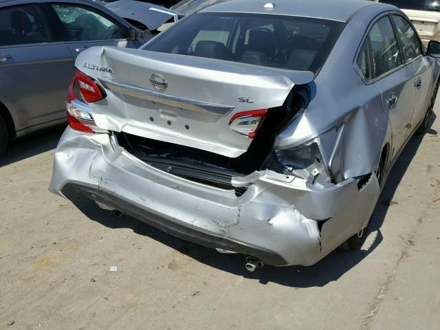 1N4AL3AP2HC223097 - 2017 NISSAN ALTIMA 2.5 SILVER photo 9