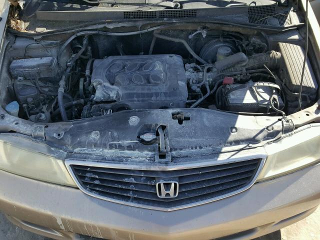 2HKRL18621H583561 - 2001 HONDA ODYSSEY EX GOLD photo 7