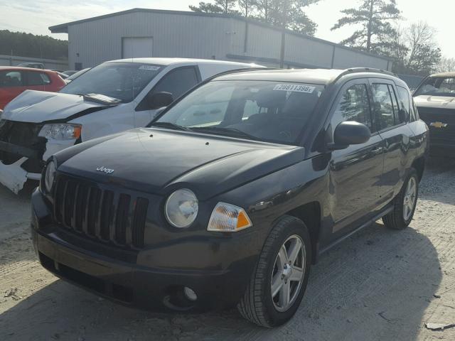 1J4NT4FB5AD593839 - 2010 JEEP COMPASS SP BLACK photo 2